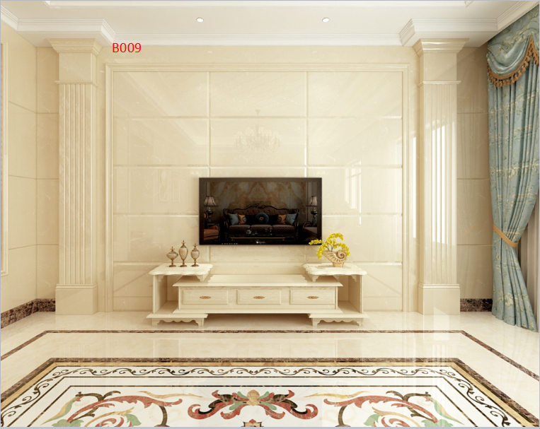 現代簡約風格石材背景墻