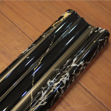 天然銀白龍線條